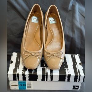 DV by Dolce Vita Women's Cafe Patent Flats Sz 10 NIB